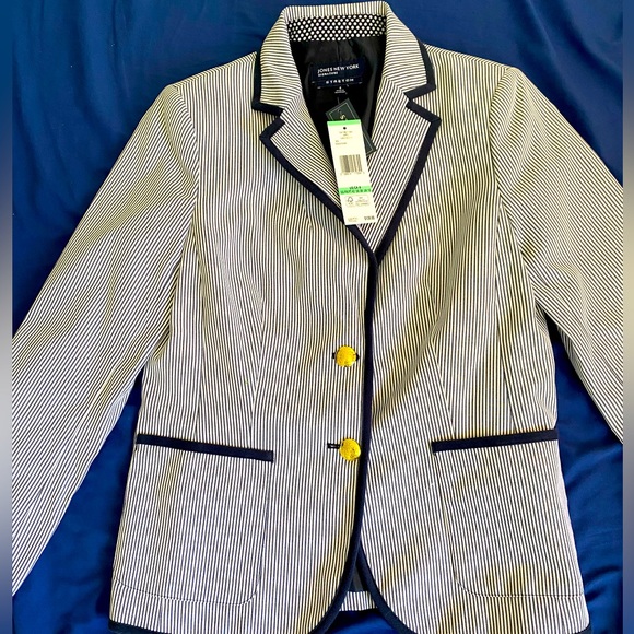 Jones New York Jackets & Blazers - Jones New York Pinstripe Blazer NWT